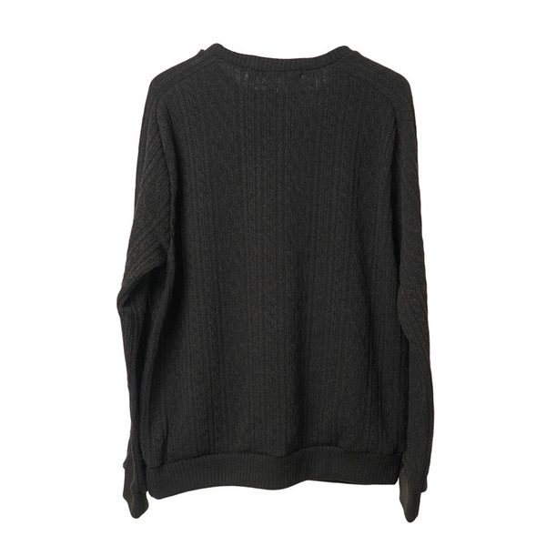 STUDIO SEVEN EMB Cable Knit Crew Sweat 詳細画像 O.White 6