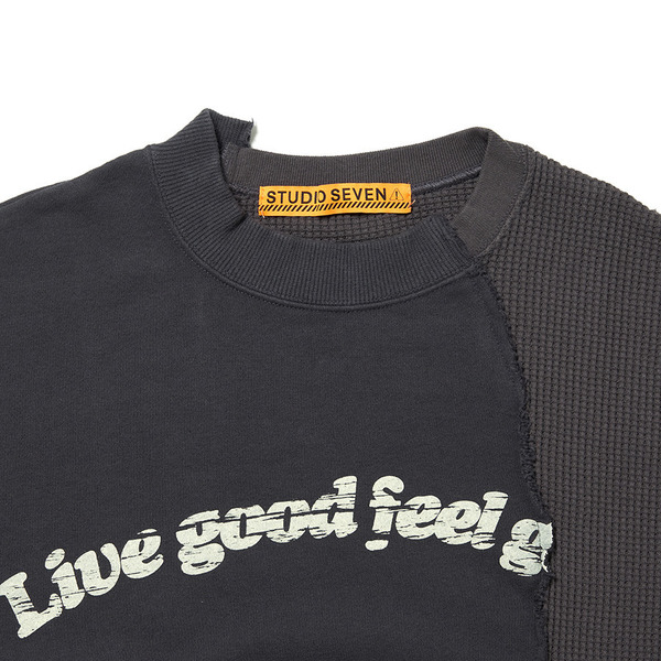 Live Good Feel Good Docking SS Sweat 詳細画像 C.Grey 2