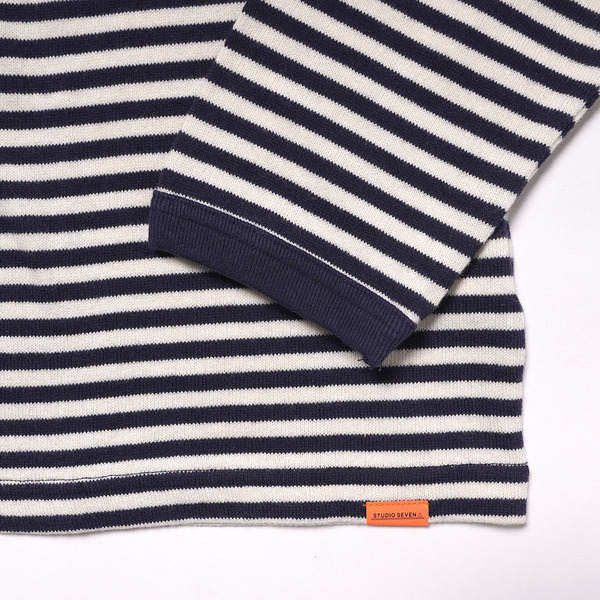 Border Yoke Panel LS Tee 詳細画像 H.Grey 2