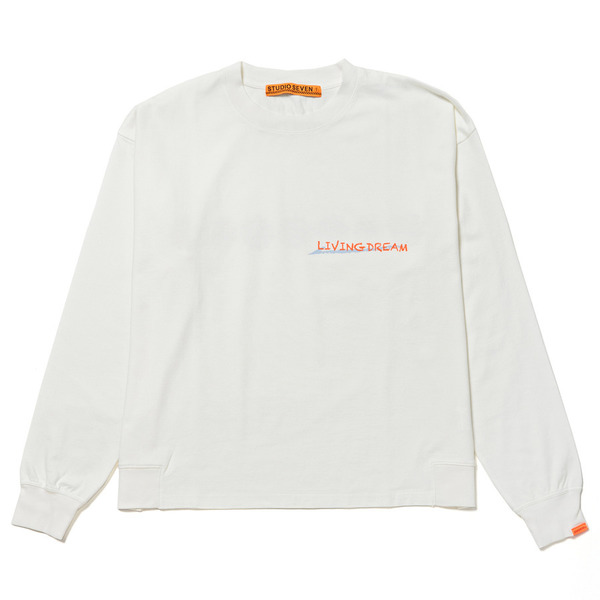 Seven Flower Back Printed LS Tee | STUDIO SEVEN (スタジオ セブン)