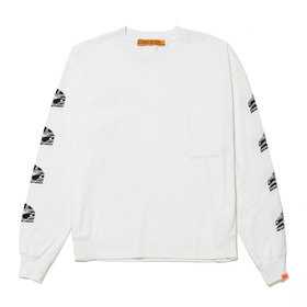 Caution Cheese Sleeve Printed LS Tee