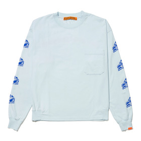 Caution Cheese Sleeve Printed LS Tee