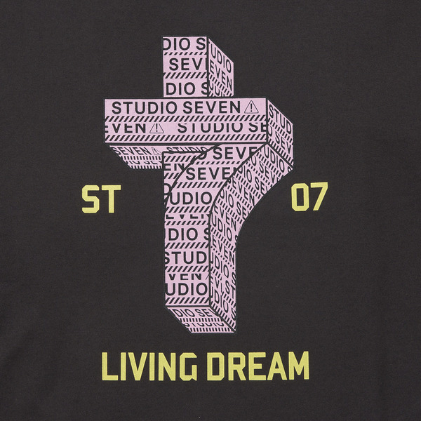 3D 7cross SS Tee | STUDIO SEVEN (スタジオ セブン)