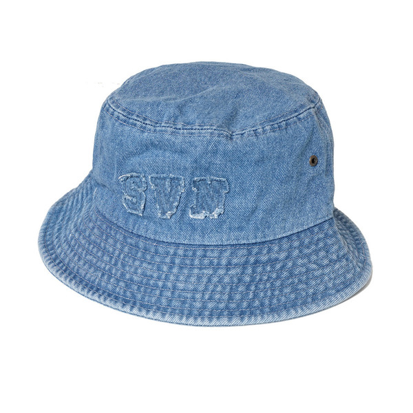 SVN Patch EMB Denim Hat 詳細画像 Used Indigo 1