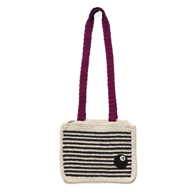 7-Ball Crochet Shoulder Bag
