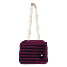 7-Ball Crochet Shoulder Bag