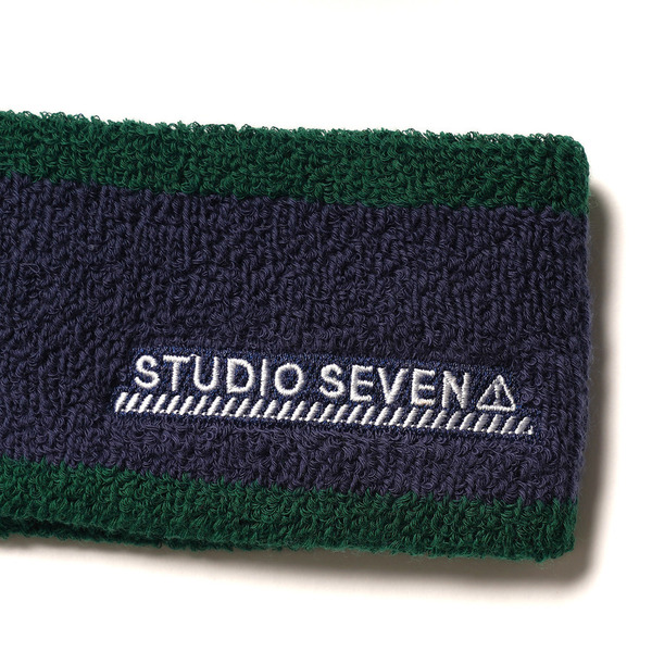 Logo EMB Pile Hairband 詳細画像 Navy 2