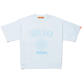 STUDIO SEVEN Logo Flower Printed SS Tee