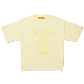 STUDIO SEVEN Logo Flower Printed SS Tee