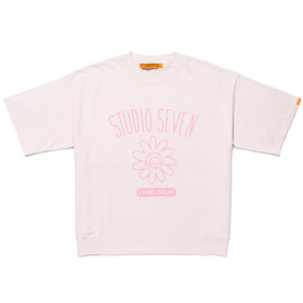 STUDIO SEVEN Logo Flower Printed SS Tee