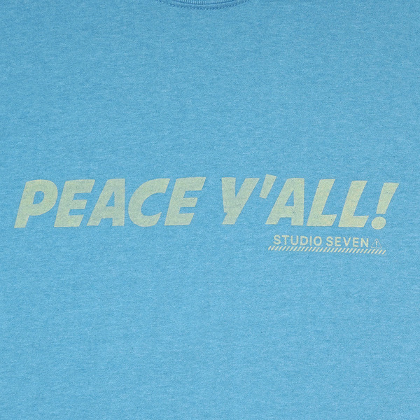 PEACE Y'ALL Printed SS Tee 詳細画像 H.Grey 2