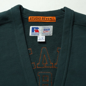 Russell Athletic Χ STUDIO SEVEN EMB Sweat Cardigan 詳細画像
