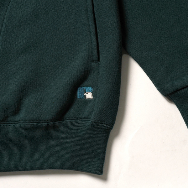 Russell Athletic Χ STUDIO SEVEN EMB Sweat Cardigan 詳細画像 H.Grey 3