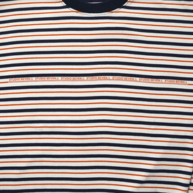 Stretch Fraise Border LS Tee 詳細画像