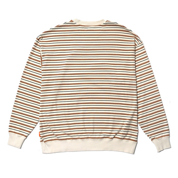 Stretch Fraise Border LS Tee 詳細画像 Navy 6