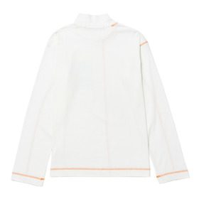 Contrast Stitch Cotton Spandex Jersey LS Tee 詳細画像