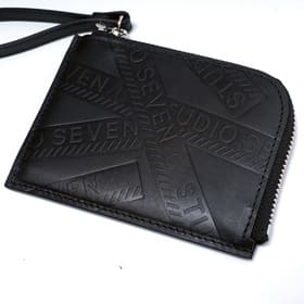 Caution Leather Wallet 詳細画像