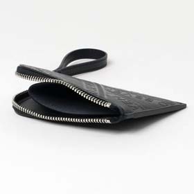 Caution Leather Wallet 詳細画像