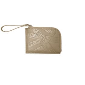 Caution Leather Wallet