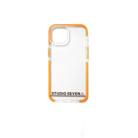 Caution Logo Clear Case iPhone 13/14