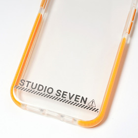 Caution Logo Clear Case iPhone 14pro 詳細画像