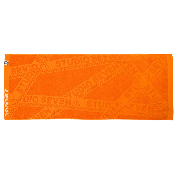 Caution Logo Face Towel 詳細画像 Orange 1