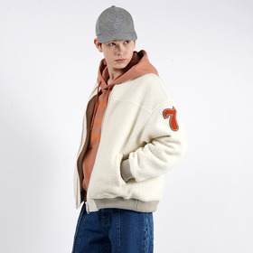Wool Boa Bomber Jacket 詳細画像