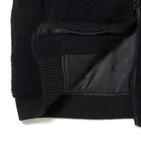 Wool Boa Bomber Jacket 詳細画像