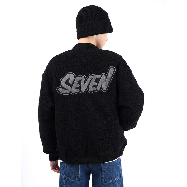 Wool Boa Bomber Jacket 詳細画像 Black 16