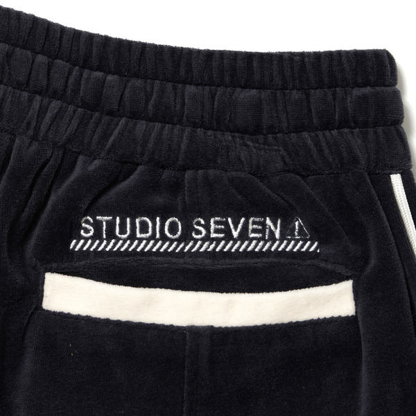 studio seven leopard track pants