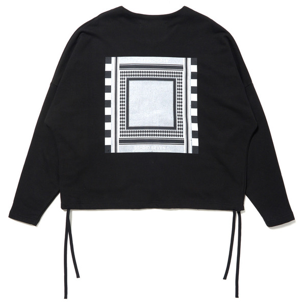 Zip-up Big Crew Sweat 詳細画像 Black 1