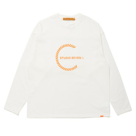 Circle Caution Logo LS Tee