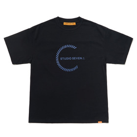 Circle Caution Logo SS Tee