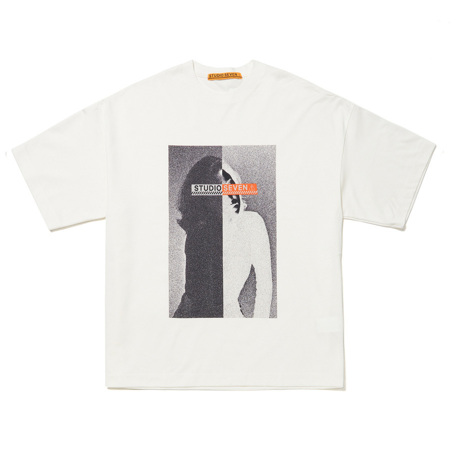 FRAMeWORK  別注フォトT S/S Tee(スカーフ)