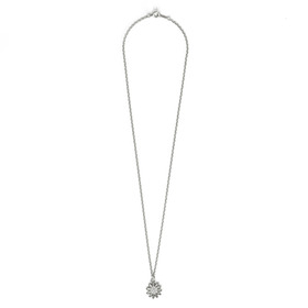 7 Zirconia Necklace SLV