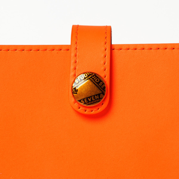 Leather Caution Mini Shoulder Bag 詳細画像 Orange 2