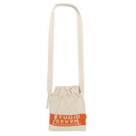 Drawstring Sacoche Bag