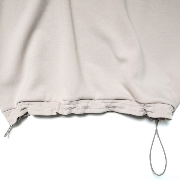 Cardboard Knit Zip Polo SS Shirt 詳細画像 Beige 6