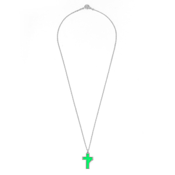 7 Cross Necklace 詳細画像 Green 1