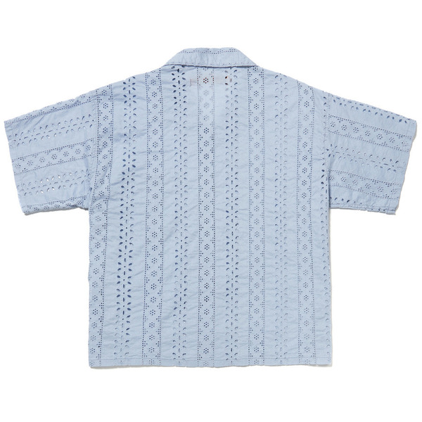Cotton Lace SS Shirt 詳細画像 White 10