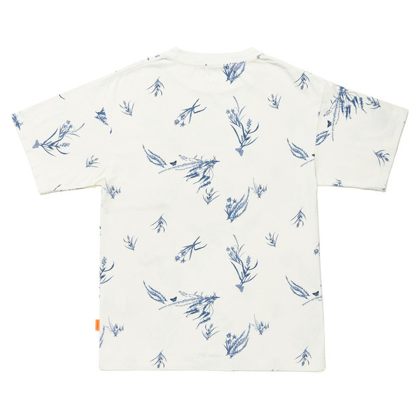 Botanical Print SS White Tee | STUDIO SEVEN (スタジオ セブン)