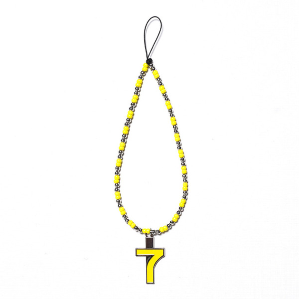 7cross Beads Mobile Strap 詳細画像 Yellow 1