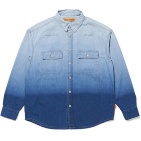 Bleach Gradation Denim Shirt