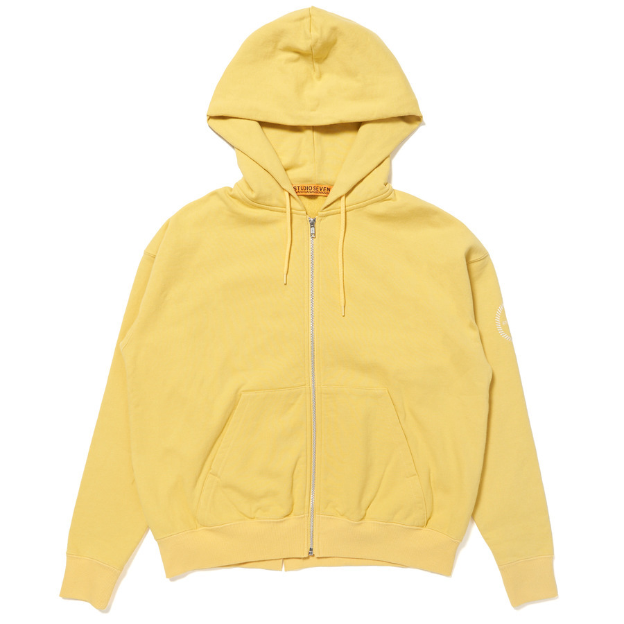 Circle Logo EMB Zip Hoodie | STUDIO SEVEN (スタジオ セブン)
