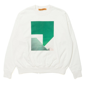 Front Printed Crew Sweat