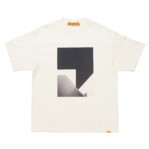 Abstract Graphic Printed SS Tee 詳細画像 White 1