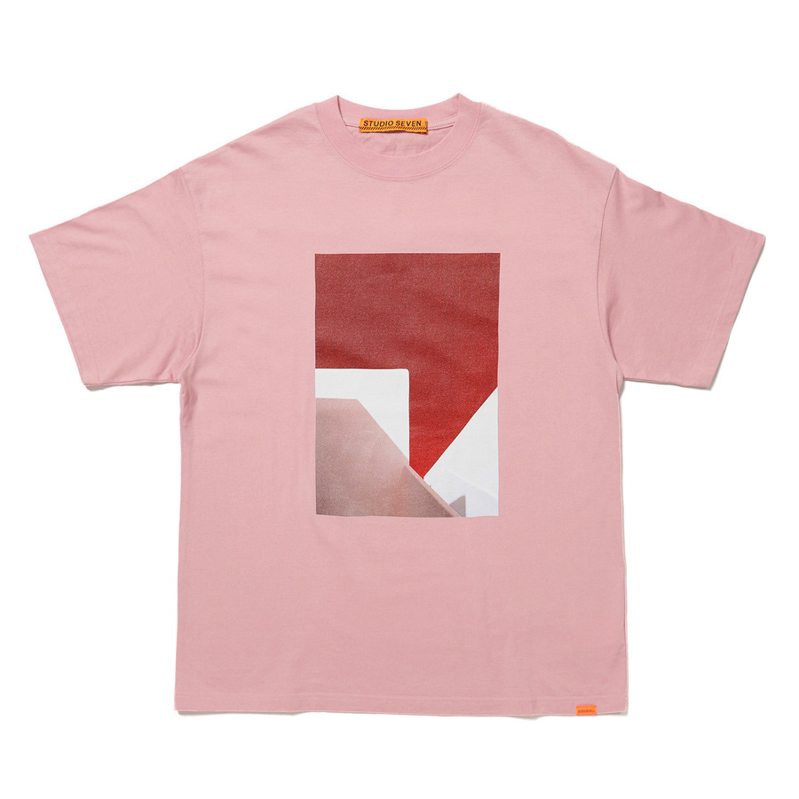 Abstract Graphic Printed SS Tee | STUDIO SEVEN (スタジオ セブン)