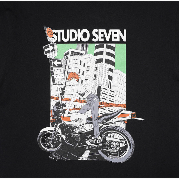 NAKAKI Graphic Tee 詳細画像 White 2