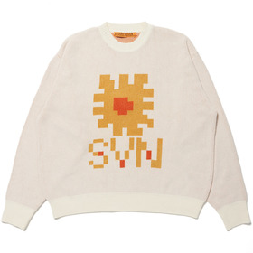 Chenille Crew Neck Knit