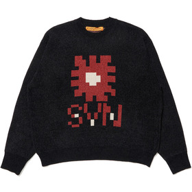 Chenille Crew Neck Knit